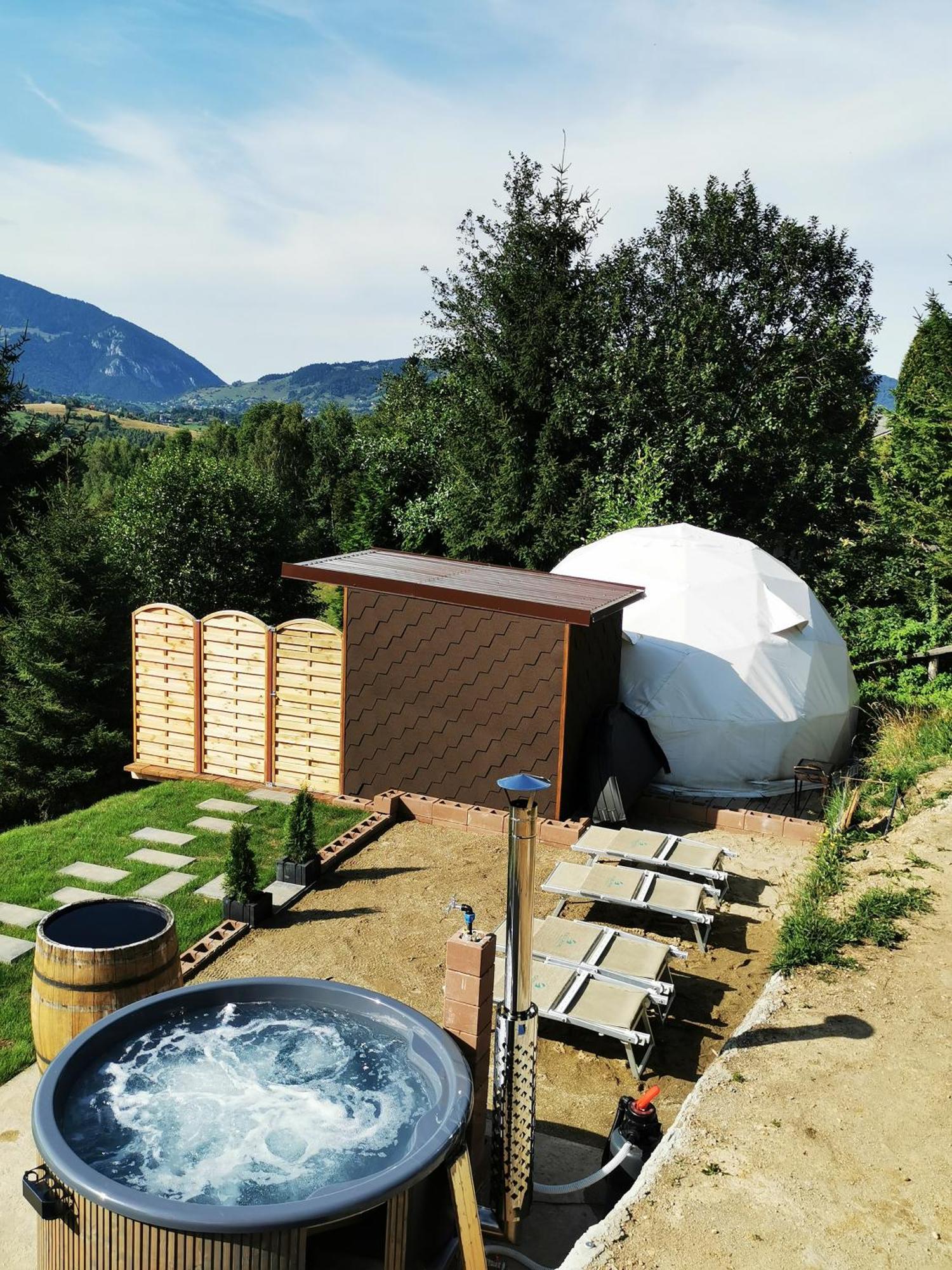 Glamping Zazen Hotel Drumu Carului Exterior foto
